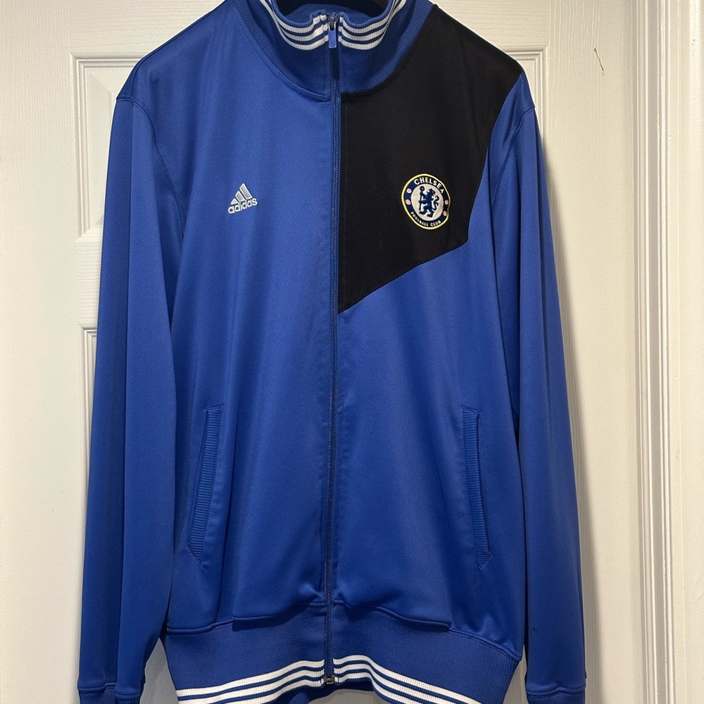 Official adidas Blue and Black Men's Jacket